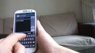 Samsung Galaxy  How to enable Swype  Continuous Input [upl. by Marriott791]