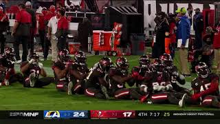 Buccaneers do quotRow Boatquot Celebration after Interception Week 11 [upl. by Shugart]