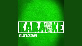 A Cottage for Sale Karaoke Version Originally Performed By Billy Eckstine [upl. by Nadbus862]