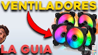 Cómo INSTALAR VENTILADORES RGB en una PC Gamer  Flujo de AIRE [upl. by Amice]