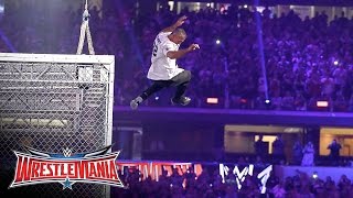 Shane McMahon vs The Undertaker  Hell in a Cell Match WrestleMania 32 [upl. by Ilujna525]