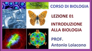 CORSO DI BIOLOGIA  Lezione 01  INTRODUZIONE ALLA BIOLOGIA  I° Liceo [upl. by Tarr]