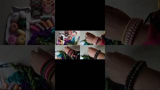 How to make Thread Bangle  Materials to make Silk Thread Bangle  Simple Thread Bangle [upl. by Yvel832]