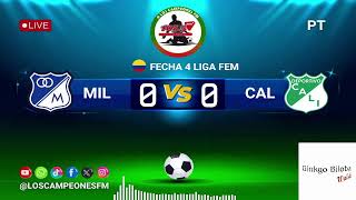 Millonarios Femenino vs Deportivo Cali Femenino [upl. by Leahcir]