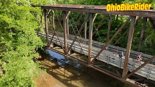 Catrike Expedition and Villager riding the B amp O Rail Trail From Lexington OH to Bellville OH [upl. by Sander616]