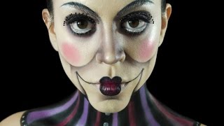 Ventriloquist Dummy Makeup Tutorial [upl. by Leay]