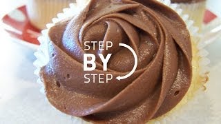 Chocolate Buttercream Icing Chocolate Buttercream Frosting Recipe Chocolate Buttercream Recipe [upl. by Lainey]