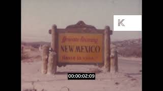 1950s Arizona Border Hasta la Vista sign Driving [upl. by Ocisnarf]