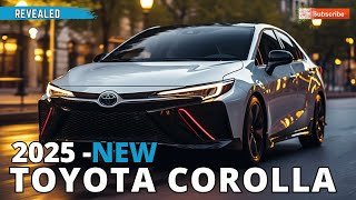 2025 First Look Toyota Corolla hybrid Interior amp Exterior Details [upl. by Enelie]