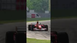 Assetto Corsa Perfection Ferrari F2004s Symphony at Imolas First Turns [upl. by Aicsile205]