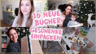 Desaster Geschenke einpacken FAIL😕 • XXL Bücherhaul • VLOGMAS • Maria Castielle [upl. by Genovera399]