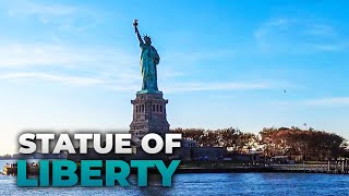 Full Journey to the Statue of Liberty in November 2021 [upl. by Etakyram]