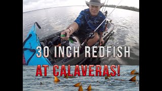 DPFishing MONSTER REDS at Calaveras Lake TEXAS [upl. by Junina659]