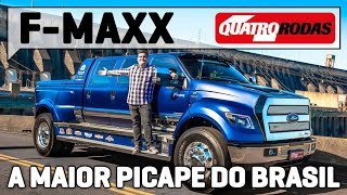 FMaxx dirigimos a maior picape do Brasil com 400 cv e chassi de caminhão EXCLUSIVO [upl. by Ennayhs]