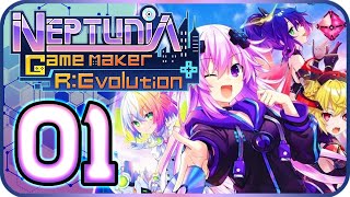 Neptunia Game Maker REvolution Walkthrough Part 1 PS5 Chapter 1  English [upl. by Elicia]