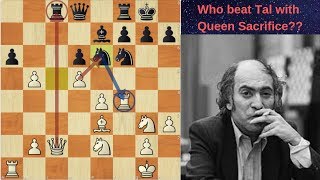 Amazing Queen Sacrifice to Defeat Mikhail Tal [upl. by Zwick]