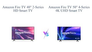 Amazon Fire TV 40quot vs 50quot Smart TV Comparison 📺🔥 [upl. by Enoyrt]