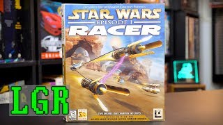 LGR  Star Wars Episode I Racer  PC Game Review [upl. by Gatian632]