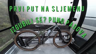 PRVI PUT NA SLJEMENUIZGUBILI SE Enduro RodeoWMTBChoda i Damjan [upl. by Aieken]