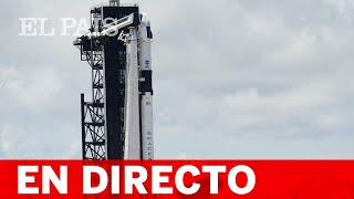 Sigue en directo el LANZAMIENTO de la NAVE ESPACIAL de SpaceX y la NASA [upl. by Ymme]