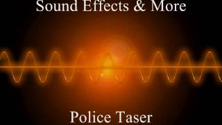 Police taser gun stun gun  Sound effects [upl. by Ayihsa599]