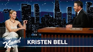 Kristen Bell amp Jimmy Kimmel on Their Summer RV Trip [upl. by Normandy]