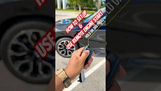 How to set up amp use the Remote Engine Start bmw bmwusa cartech bmwx3 howto msport cool [upl. by Adelaja195]