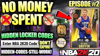 NBA 2K20 NO MONEY SPENT 2  HIDDEN LOCKER CODES STILL WORK  AMAZING FREE CARDS IN MYTEAM [upl. by Ahsikyw]