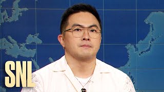 Weekend Update Bowen Yang on the Rise of AntiAsian Hate Crimes  SNL [upl. by Coyle595]