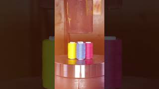 Dangerous crush with hydraulic press  part 2 shorts hydraulic press machine satisfying enjoy [upl. by Agler92]