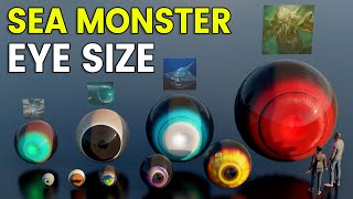 Sea monster Eyeballs Size Comparison 2024 [upl. by Ibbie]