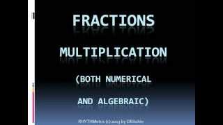 Fractions Song  Multiplication  FUN LEARNING MATH [upl. by Ashjian]