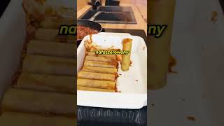 ZROBIŁEM MOJEJ DZIEWCZYNIE CANNELLONI food cooking recipe [upl. by Irej]