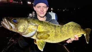 You NEED to Fish Late Fall New Species  Js PB Walleye [upl. by Lucio]