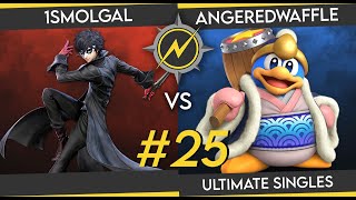 Thunderstrike 25  1SmolGal Joker Snake vs AngeredWaffle Dedede Little Mac [upl. by Serles]