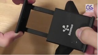 REVIEW Koomus CDAir Universal Smartphone Mount [upl. by Asin]