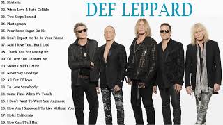 Best Songs Of Def Leppard Full Album  Def Leppard Greatest Hits [upl. by Arrol]