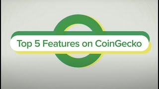 Top 5 Features on CoinGecko [upl. by Holleran]