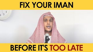 Fix Your Iman Before Its Too Late  Jumuah Khutbah  Shamsi [upl. by Astri]