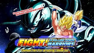 METAL COOLER STORY EVENT Fight 10 Billion Power Warriors Pt 2 DBZ Dokkan Battle [upl. by Atselec863]