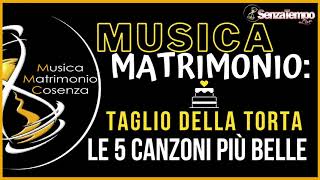 Canzoni Matrimonio  Musica Taglio della Torta 2021  TOP 5  SenzaTempo Live [upl. by Pelagi]