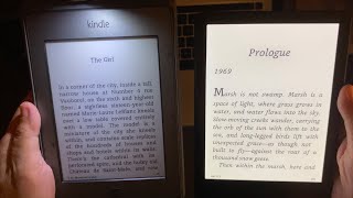 Kindle Paperwhite 11th Gen unboxing loooong comparison with Kindle Touch [upl. by Mcnully864]