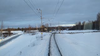 SöderhamnHudiksvall från förarplats  Cabinerit  Führerstandsmitfahrt [upl. by Bills]