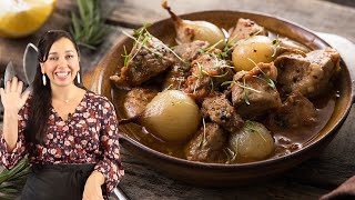 Lamb amp Shallots Stew in the Instant Pot Stifado [upl. by Wilscam]