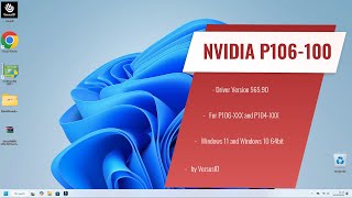 Cara Install Driver Update NVIDIA P106100 Versi 56590  VGA Mining for Gaming  VersusID [upl. by Misti944]