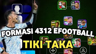 Ronaldo Goals Tiki taka efootball 2024 mobile [upl. by Nuhsal]