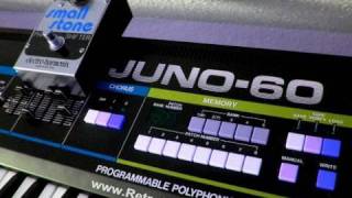 Sequential ProOne  Roland Juno60  TR606  EHX Small Stone  minimal electro jam [upl. by Eiramyllek692]