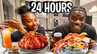 24 Hours With Kenzo B amp Noticuz Mukbang [upl. by Sundin]