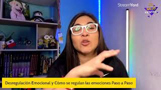 Pasos para regular las emociones Vence la Desregulación Emocional [upl. by Vorster]