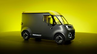 La Renault Estafette Concept préfigure le futur des utilitaires Renault [upl. by Hehre]